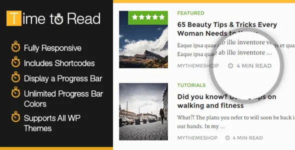 Free Download MyThemeShop WP Time To Read 1.0.2 [Latest Version]