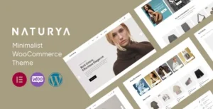 Free Download Naturya - Minimalist WooCommerce WordPress Theme 1.0.5 [Latest Version]