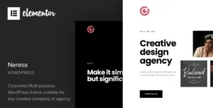 Free Download Neresa – Elementor WordPress Theme 1.4 [Latest Version]