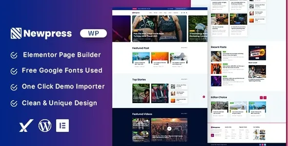 Free Download Newpress – Blog Magazine WordPress Theme 2.0.0 [Latest Version]