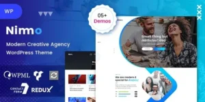 Free Download Nimmo - One page WordPress Theme 1.2.8 [Latest Version]