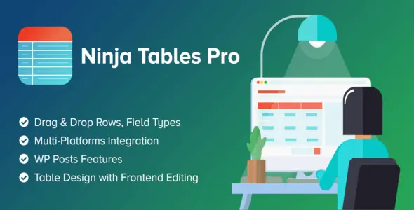 Free Download Ninja Tables Pro 5.2.9 [Latest Version]
