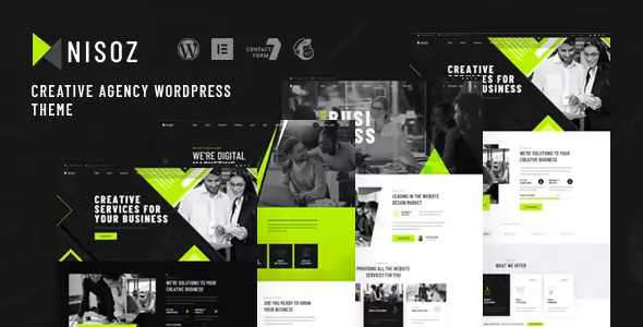 Free Download Nisoz Creative Agency WordPress Theme 1.0 [Latest Version]