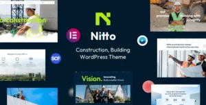 Free Download Nitto – Building, Construction WordPress Theme 1.0.0 [Latest Version]