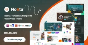 Free Download Nonta - Nonprofit & Charity WordPress Theme 1.0 [Latest Version]