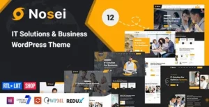 Free Download Nosei – IT Solutions & Services WordPress Theme 1.0.5 [Latest Version]