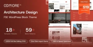 Free Download Odoore Studio – Architecture & Interior Design FSE WordPress Block Theme 1.0.0 [Latest Version]