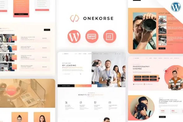 Free Download Onekorse – LMS Education Theme 1.0.7 [Latest Version]