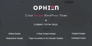 Free Download Ophion – Clean WordPress Theme 1.0 [Latest Version]