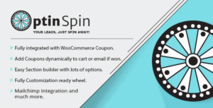 Free Download OptinSpin – Fortune Wheel Integrated With WordPress, Woo and EDD 2.1.7 [Latest Version]