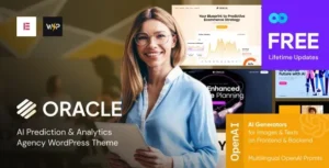 Free Download Oracle – AI Prediction & Analytics Agency WordPress Theme 1.1.0 [Latest Version]