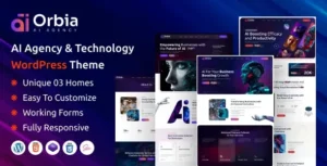 Free Download Orbia – AI Agency & Technology WordPress Theme 1.0 [Latest Version]