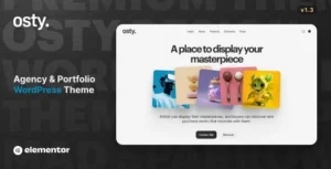 Free Download Osty – Creative Agency and Portfolio Theme 1.4.3 [Latest Version]