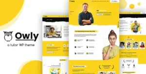 Free Download Owly Tutoring & eLearning WP Theme 2.8 [Latest Version]