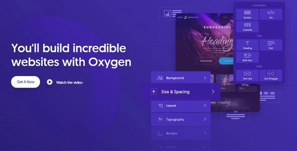 Free Download Oxygen – The Visual Website Builder 4.9.6 [latest Version]