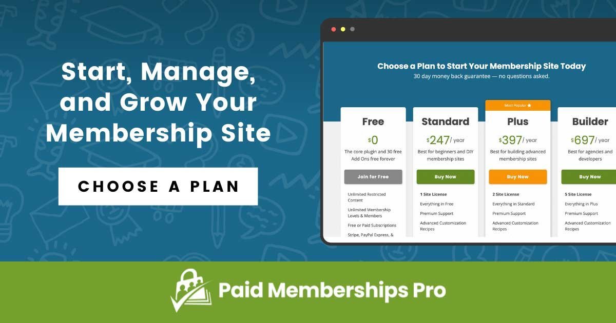 Free Download Paid Memberships Pro 3.7.4 [Latest Version]