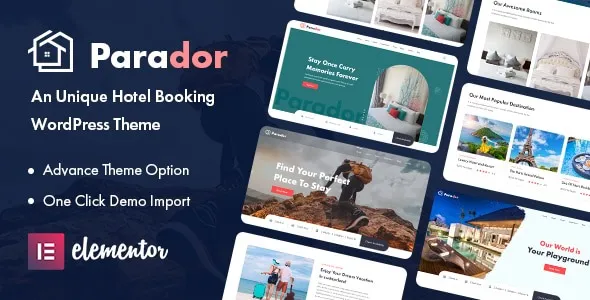 Free Download Parador – Hotel Booking WordPress Theme 2.0.4 [Latest Version]