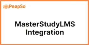Free Download PeepSo MasterStudy LMS Integration 9.0.1.0 [Latest Version]