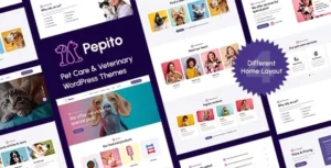 Free Download Pepito – Pet Care WordPress Theme 1.0 [Latest Version]