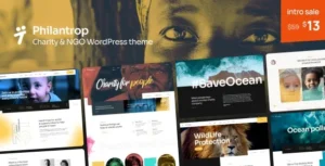 Free Download Philantrop – Charity & Nonprofit WordPress Theme 1.1 [Latest Version]