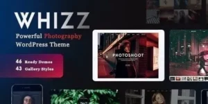 Free Download Photography Whizz – Photography WordPress for Photography Theme 2.4.7 [Latest Version]