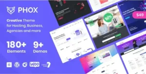 Free Download Phox – Hosting WHMCS Theme 2.5.9 [Latest Version]