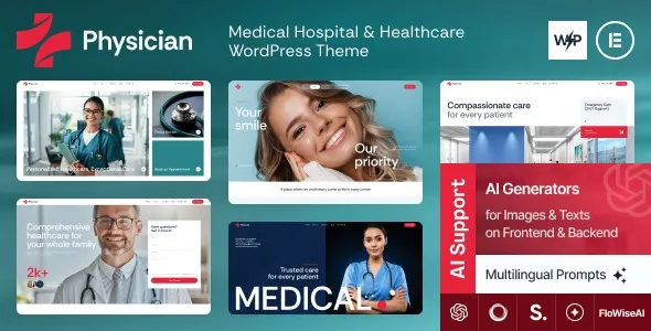 Free Download Physician – Medical Hospital & Healthcare WordPress Theme 1.0.0 [Latest Version]