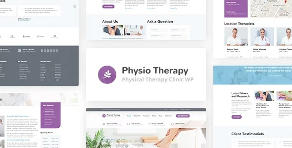 Free Download Physio Physical Therapy & Medical Clinic WP Theme 3.3.4 [Latest Version]