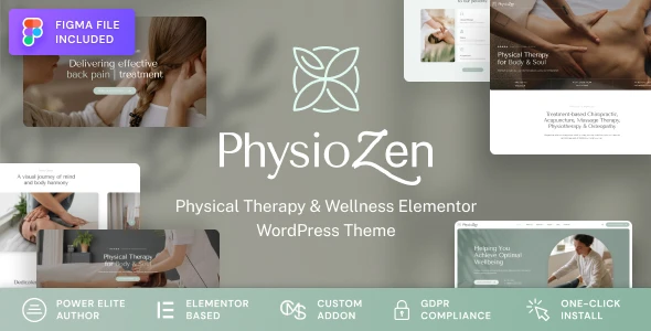 Free Download PhysioZen Chiropractor & Physiotherapy Wellness WordPress Theme 1.1.0 [Latest Version]