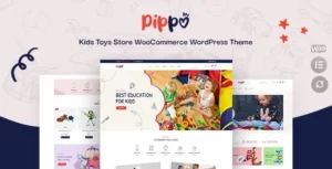 Free Download Pippo – Kids Toys Store WooCommerce WordPress Theme 1.2.1 [Latest Version]