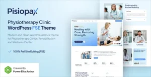 Free Download Pisiopax - Physiotherapy Clinic Gutenverse FSE WordPress Block Theme 1.0.0 [Latest Version]