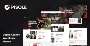 Free Download Pisole – Digital Creative Agency WordPress Theme 1.1.2 [Latest Version]