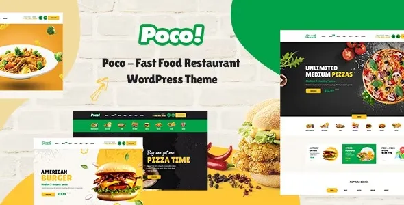 Free Download Poco – Fast Food Restaurant WordPress Theme 2.2.6 [Latest Version]