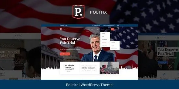 Free Download Politix – Political Campaign WordPress Theme 1.0.7 [Latest Version]