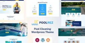 Free Download Poolrez - Pool Cleaning WordPress Theme 1.0.0 [Latest Version]