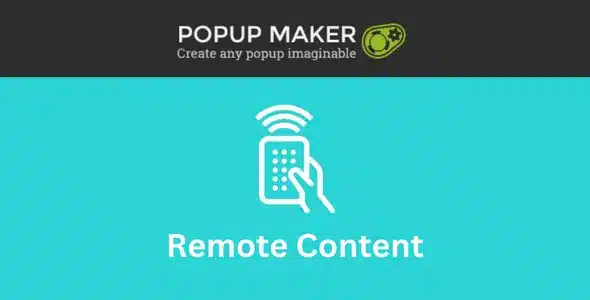 Free Download Popup Maker – Remote Content 1.2.0 [Latest Version]
