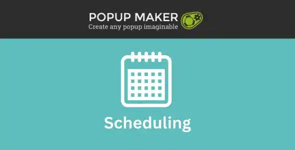 Free Download Popup Maker – Scheduling 1.1.1 [latest Version]