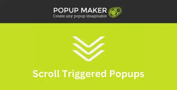 Free Download Popup Maker – Scroll Triggered Popups 1.3.2 [latest Version]