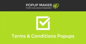 Free Download Popup Maker – Terms & Conditions Popups 1.1.2 [Latest Version]