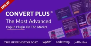 Free Download Popup Plugin For WordPress – ConvertPlus 3.6.3 [Latest Version]