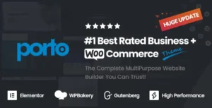 Free Download Porto Multipurpose & WooCommerce Theme 7.9.0 [Latest Version]