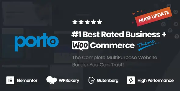 Free Download Porto Multipurpose & WooCommerce Theme 7.9.0 [Latest Version]