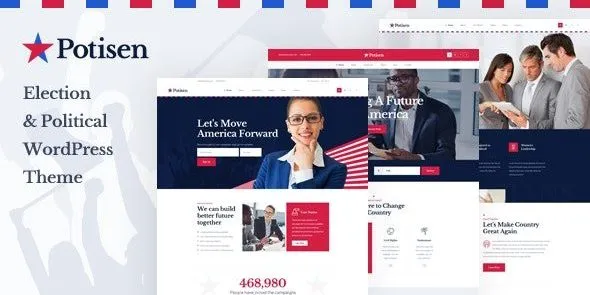 Free Download Potisen – Election & Political WordPress Theme 1.2.8 [Latest Version]