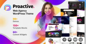 Free Download Proactive - Web Design Agency WordPress Theme 1.0.1 [Latest Version]