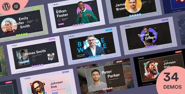 Free Download ProCv – CV Resume & Personal Portfolio WordPress Theme 1.0 [Latest Version]