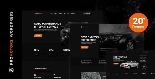 Free Download ProMotors – Car Service and Detailing WordPress Theme 1.0.5 [Latest Version]