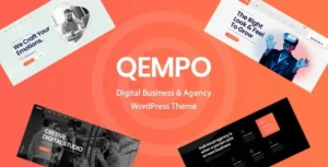 Free Download Qempo – Digital Agency Services WordPress Theme 1.4.2 [Latest Version]