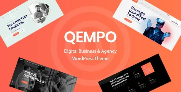 Free Download Qempo – Digital Agency Services WordPress Theme 1.4.2 [Latest Version]