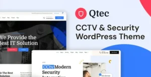 Free Download Qtec - CCTV & Security WordPress Theme 1.0 [Latest Version]