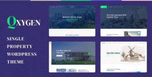 Free Download Qxygen – Single Property WordPress Theme 1.0.10 [Latest Version]